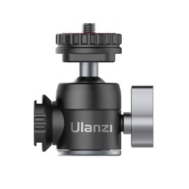 Ulanzi 2046 U-60 Mini Ball Head Dual Cold Shoe Mount
