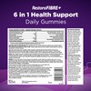 RestoraFIBRE+ 6 in 1 Daily Prebiotic Fibre Supplement Gummies for