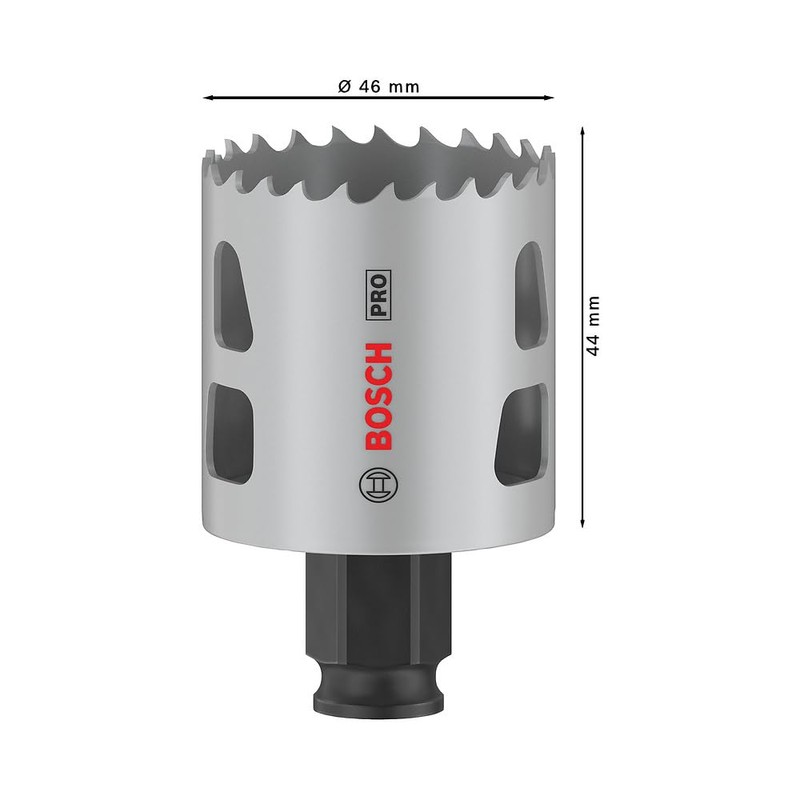 Bosch 1 x Pro Multi Material Power Change Plus Hole