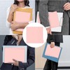 6 Pcs A5 Binder Dividers, 6 Holes Pink Clear Binder