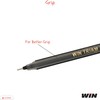 WIN 20 x 0.7mm Ball Pen Triam BLACK Smooth Ballpoint
