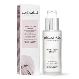 Estelle & Thild - Organic Beauty - Thirst Relief Serum. All Skin Types, Certified Organic, Vegan Formula, Cruelty Free - Sweden - 30ml