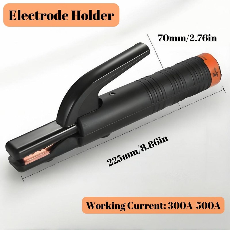 Welding Electrode Holder Stick Rod Clamp Style 300A‑500A Tool for