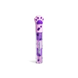 MARTINELIA - Cat Paw Lip Gloss for Kids - Flavored Lip Gloss for Girls - Non-Toxic Kids Makeup - Random Model Coconut, Peach, Strawberry & Blueberry - 1 Piece