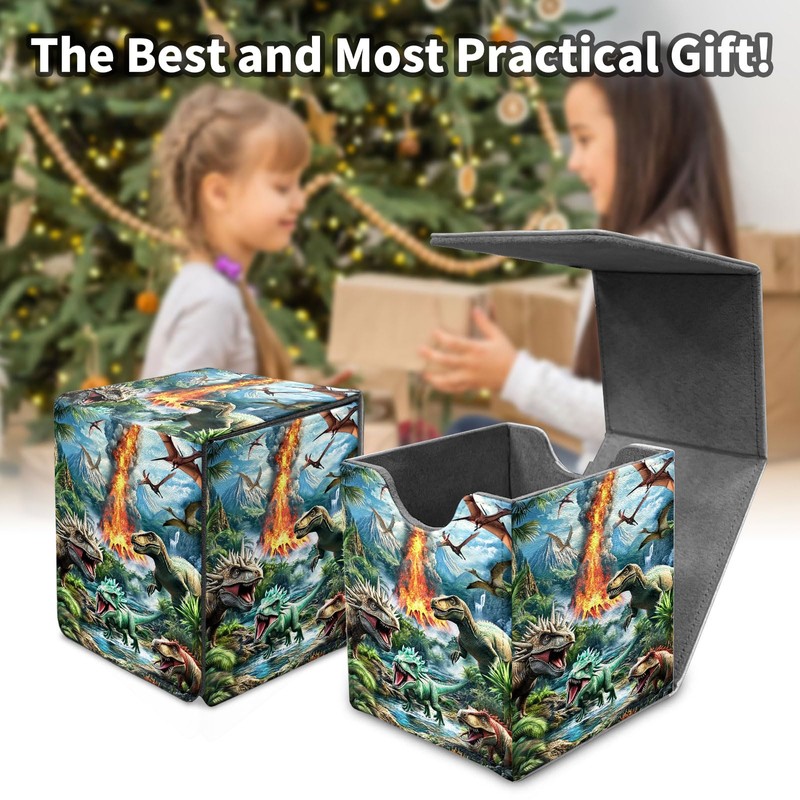 GYSYZJDH Premium MTG Deck Box – Holds 120+ Sleeved Cards,