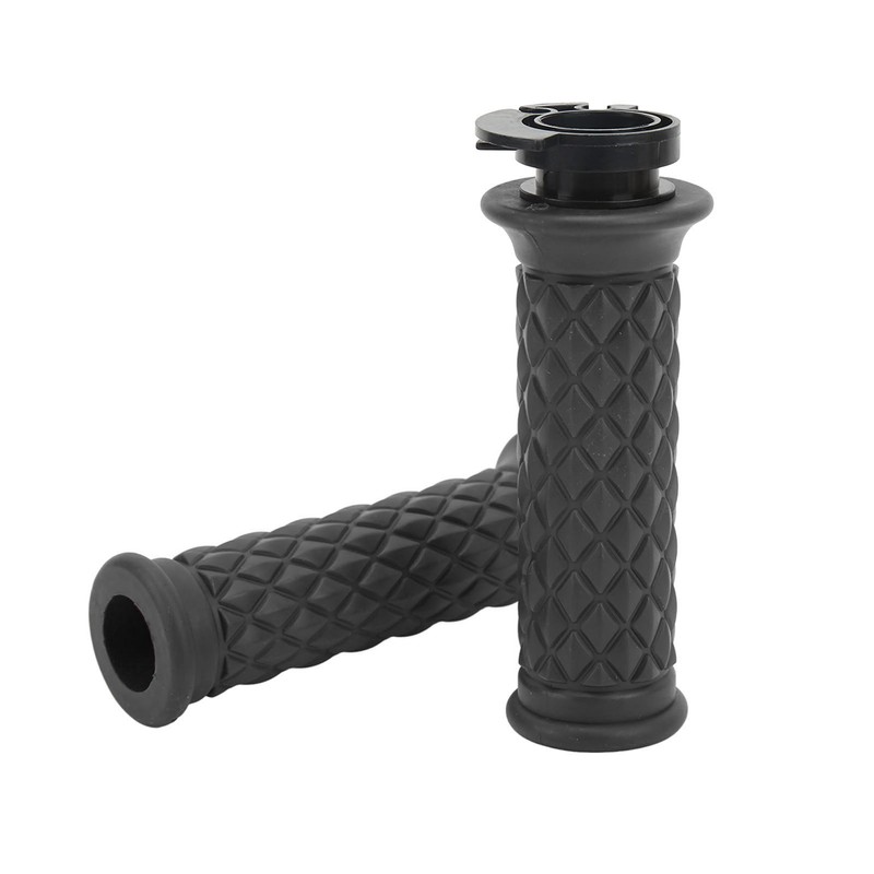 1 Pair 22mm Throttle Handle Grips Universal Comfortable Grasp Fit