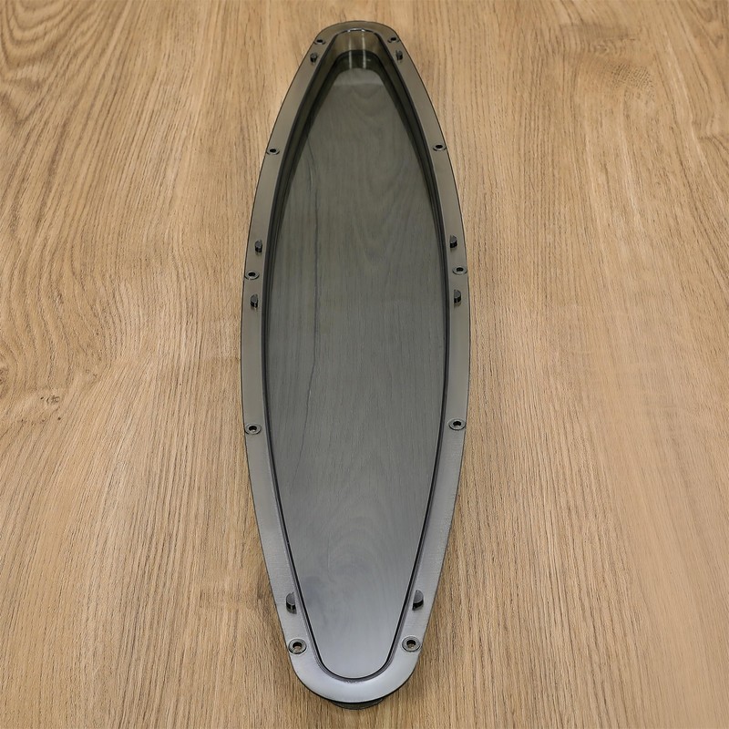 HECASA Boat Portlight Porthole 23-1/4" X 5" X 1-1/8"(590mm X