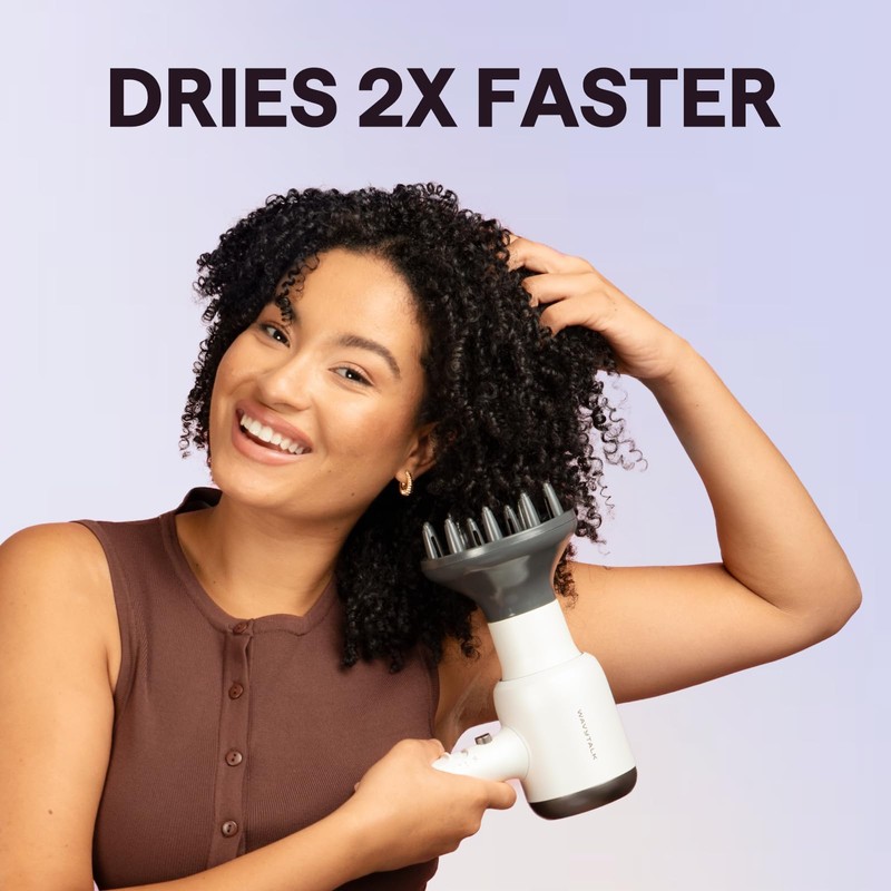 Wavytalk Hair Dryer, Blown Away Ionic Hair Dryer for Curly