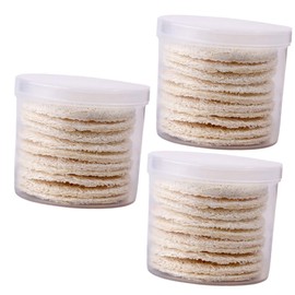 TOVINANNA Sets Natural Loofah Soft Body Powder Puff Makeup Remover Pads for Women Gentle Facial Cleansing Puff Sponge Face Accessories Pcs