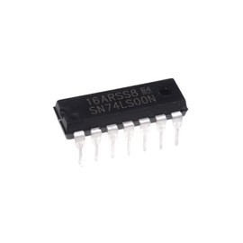 Circuito Integrado Chip IC 74LS00, 74LS02, 74LS04, 74LS08, 74LS32, 74LS86 Compuerta Lógica (5 Piezas) (7400 NAND)