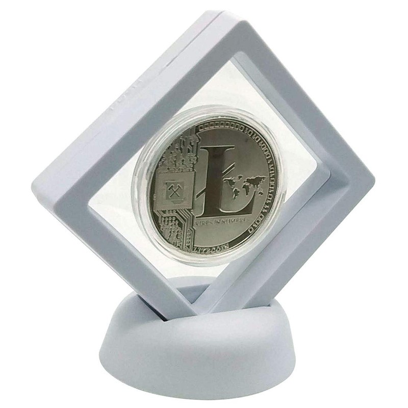 SUPIA Actual Physical Lite Coin with Silver Plating Display Iem