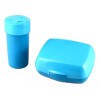 SARO STORE Recipiente Topper Para Lunch + Botella