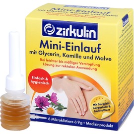 Zirkulin Mini Enema With glycerine Pack Animals 54g Pack Animals