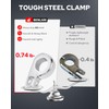 Benlari Highway Pegs P-Clamp, A3 Steel Motorcycle Foot Pegs Fit