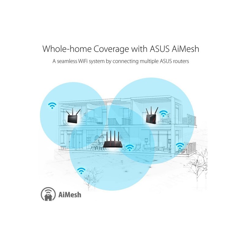 ASUS RP-AX56 ASUS AX1800 Dual Band WiFi 6