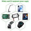 2-Pack DC 12V/24V to 5V USB C Buck Converter 3A