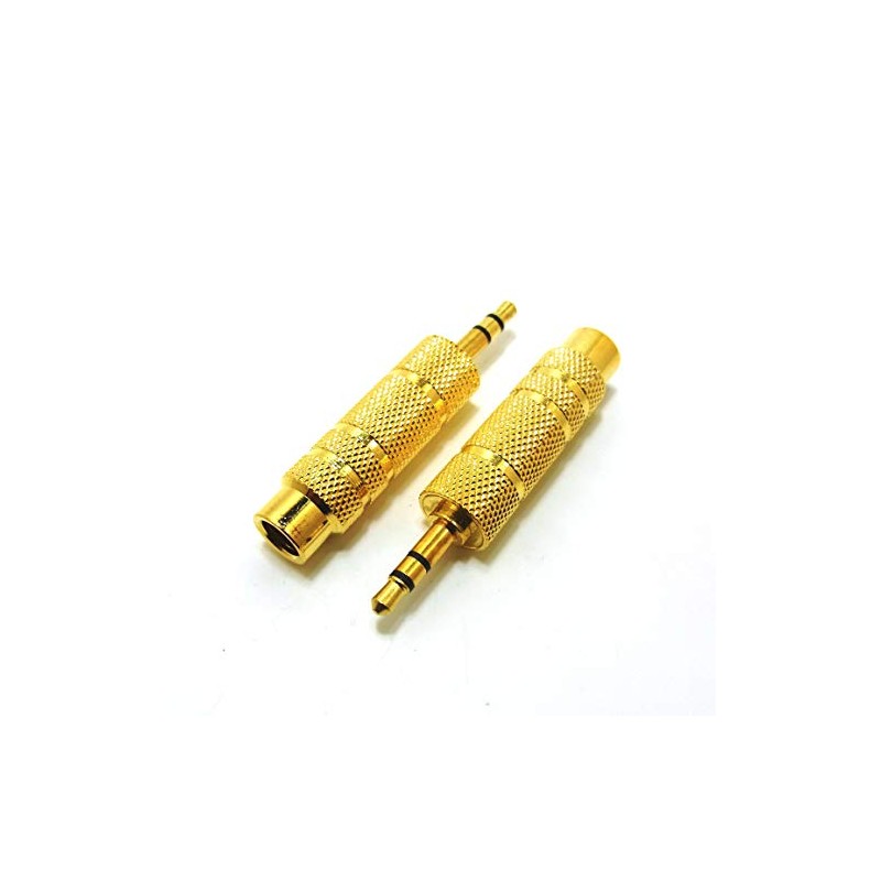 Stereo Conversion Plug 6.3mm to 3.5mm Stereo Mini Plug Standard