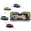 Suobstales 3D Funny Cat Print Driving Front Windshield Sun Shade,