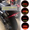 DREAMIZER Motorcycle LED Tail Light Fender Edge Brake Taillight with