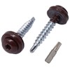 (Pack of 30) Metal Roofing Screws Torx 3/16" x 1-3/8"