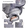 FAVORTALK Pe Bags Drawstring Dry-Wet Separation Drawstring Bags Unisex Foldable
