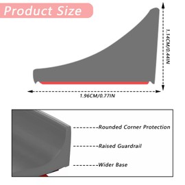 39 Inch Shower Threshold Water Dam, Silicone Barrier Shower Door Bottom Seal Strip, Self Adhesive Waterproof Barrier, for Kitchen Countertop Sink, Cooktop, Bathroom（Grey）