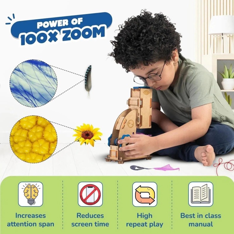 Smartivity Microscope - STEM Toy Building Set - Smartivity