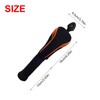 Andux Long Neck Golf Hybrid Club Head Covers with Dial