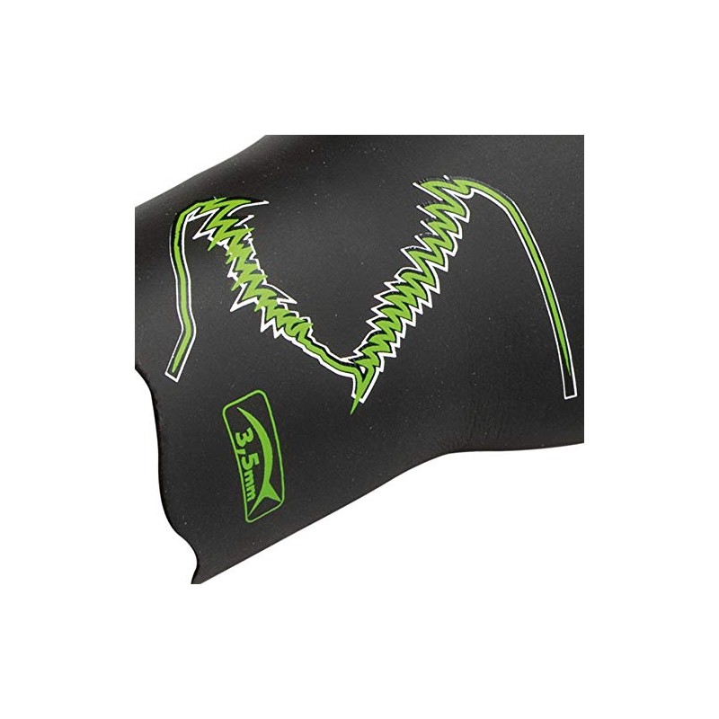 SALVIMAR, Skinwind Unisex Adult, Black/Green, M