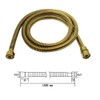 HOMEDEC Traditional Telephone Style Brass Handheld Showerhead with 59inch Hose