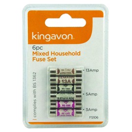 Kingavon BB-FS106 Mixed Household Fuse Set