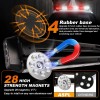 26inch Rooftop, Double Side Flashing, Safety Warning Hazard Snow Plow