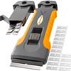 Razor Blade Scraper Tool with 15pcs Extra Blades, Cleaning Razor