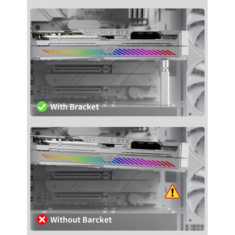 upHere Graphics Card Bracket Video Card Brace GPU Sag Holder
