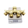 CHSEEO 4 Way Hose Splitter Tap Connector Tap Splitter Tap