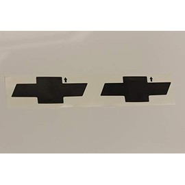 Bowtie Overlay Decals - 2006-2013 Impala - (Color: Flat Black)