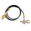 Soda Maker Adapter Hose Kit 1.5m Black Hose with Gold