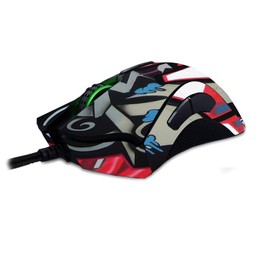 MightySkins Skin Compatible with Razer Deathadder Elite - Graffiti Mash Up | Protective, Durable, and Unique Vinyl Decal wrap Cover | Easy to Apply, Remove, and Change Styles | Made in The USA