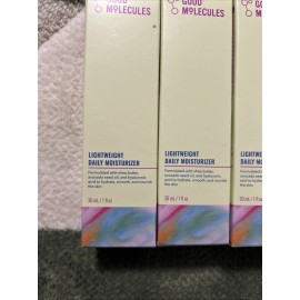 Good Molecules Lightweight Daily Moisturizer Travel Sz 1 oz Each - 3 Pack SEALED