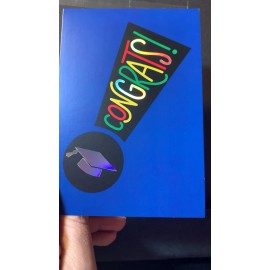 Unbranded Happy Graduation Card! Congratulation