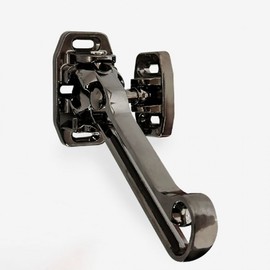 Black Front Door Security Latch Double Locking