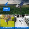 T-SUN Solar Spotlights, Color Changing 7 LED Waterproof Solar Garden