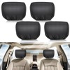 4 PCS Car Headrest Covers, Dustproof Washable Car Head Rest