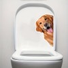 3D Dog in The Window Car Sticker Funny Dog Decal