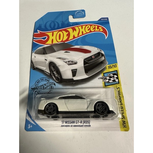 Hot Wheels 2020 '17 Nissan GTR (R35) 2020 Model 50th