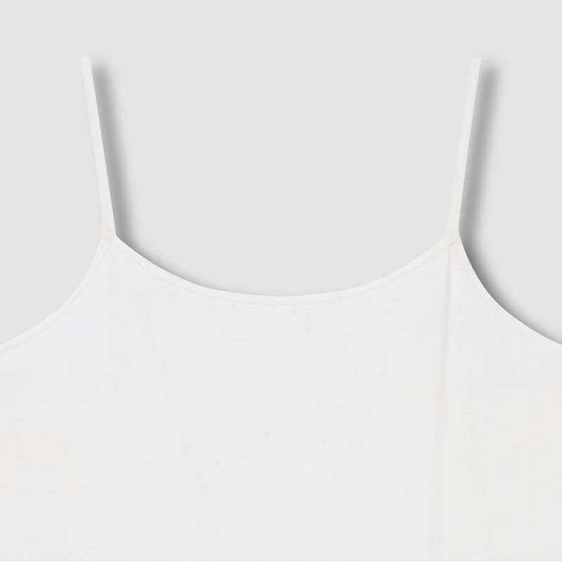 JAJU [JAJU/자주] 여 코튼 캐미솔_화이트 [JAJU] Women's Cotton Camisole_White