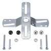 Canomo 4" Universal Light Fixture Crossbar 360 Rotation, Cross-Shaped Lighting