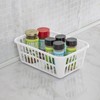 Sterilite Storage Basket, Plastic Basket to Organize Closets, Shelves or