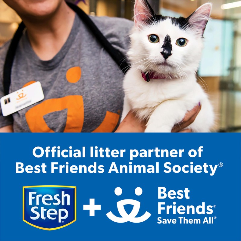 Fresh Step Clumping Cat Litter, Multi-Cat, Long Lasting Odor Control