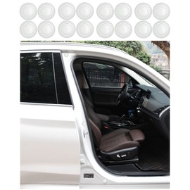 Car Shock Absorber Gasket for Nissan Notebook/Notebook e-power/X-Trail/Sylphy/Fugue Y50/Cima HGY51 (Hybrid Vehicles)/Juke/Tiana/Dualis Fairlady Z Car Door Shock Protective Cushion Door Noise